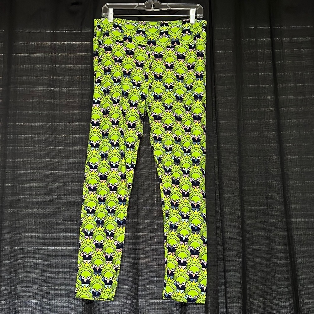 Kermit the Frog TC Lularoe leggings
